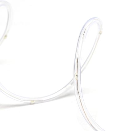 Aigostar - LED Catena luminosa natalizia da esterno 100xLED/8 funzioni 3xAA 10,3m IP44 bianco caldo
