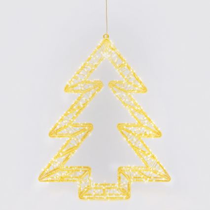 Aigostar - Decorazione natalizia da esterno a LED 540xLED/6W/230V IP44 bianco caldo, albero da 45 cm