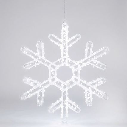 Aigostar - Decorazione natalizia LED per esterni 540xLED/6W/230V IP44 bianco freddo fiocco di neve 45 cm