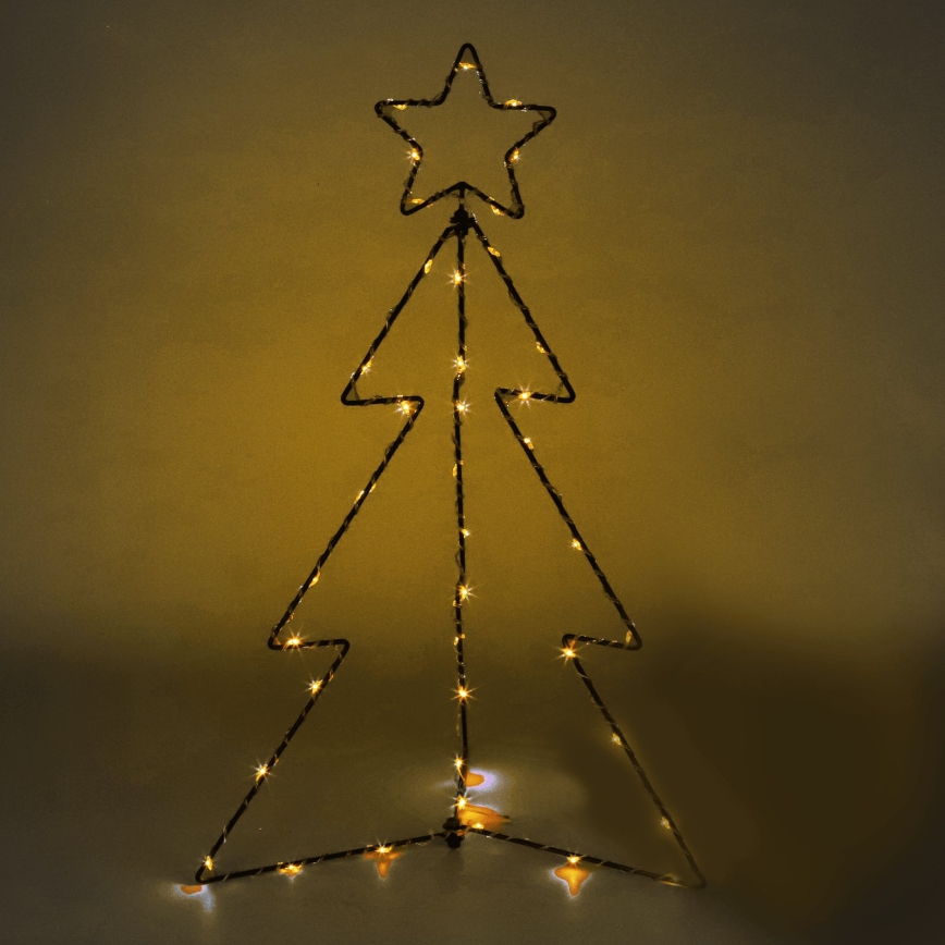 Aigostar - LED decorazione natalizia da esterno LED/3,6W/230V 60 cm IP44 bianco caldo