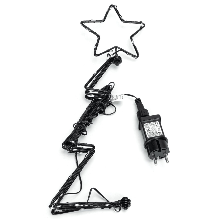 Aigostar - Decorazione natalizia LED da esterno 41xLED/3,6W/230V 40 cm IP44 albero bianco freddo