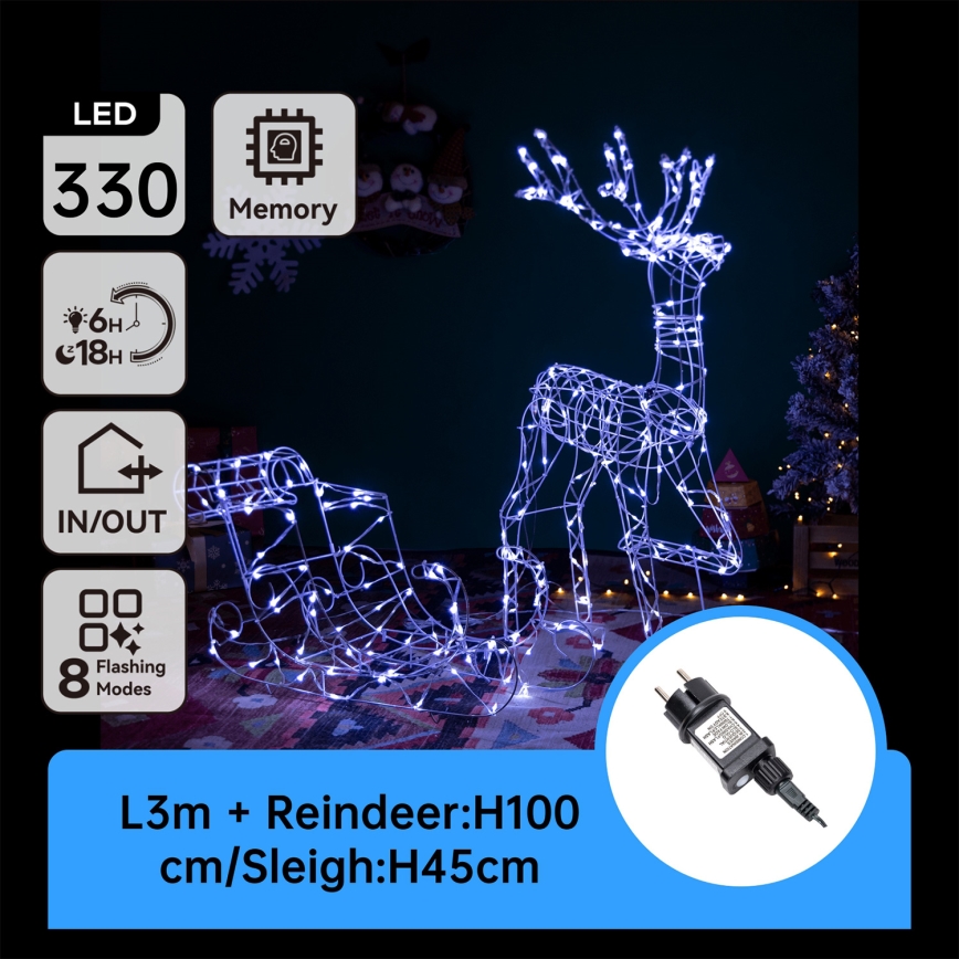 Faro In Legno Decorativo Con Luce LED | Rustico, Dipinto A Mano, Con Timer 6/18h, Perfetto Per Casa E Bagno Nautico (14,75”)