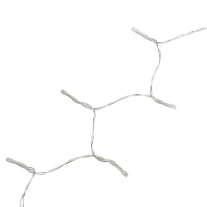 Aigostar - LED dimmerabile catena luminosa natalizia per esterni con sensore di movimento 100xLED/3xAA 12m multicolore + telecomando