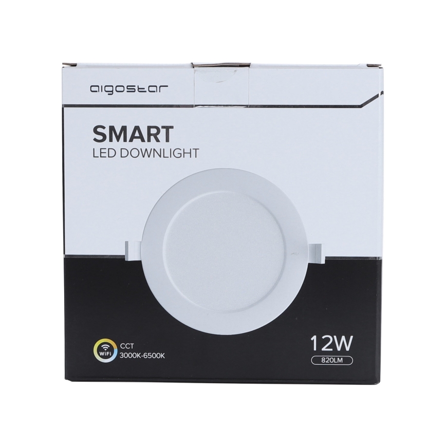 Aigostar - LED Faretto da incasso dimmerabile 12W/230V d. Wi-Fi da 17 cm