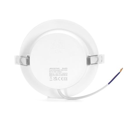 Aigostar - LED Faretto da incasso dimmerabile LED/9W/230V d. Wi-Fi da 14,5 cm