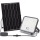 Aigostar - LED Faro solare dimmerabile con sensore LED/120W/3,4V 6500K IP66 + telecomando