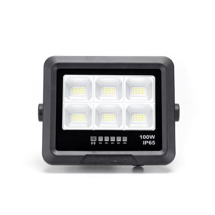 Aigostar - LED Faro solare dimmerabile LED/100W/3,4V IP65 + telecomando