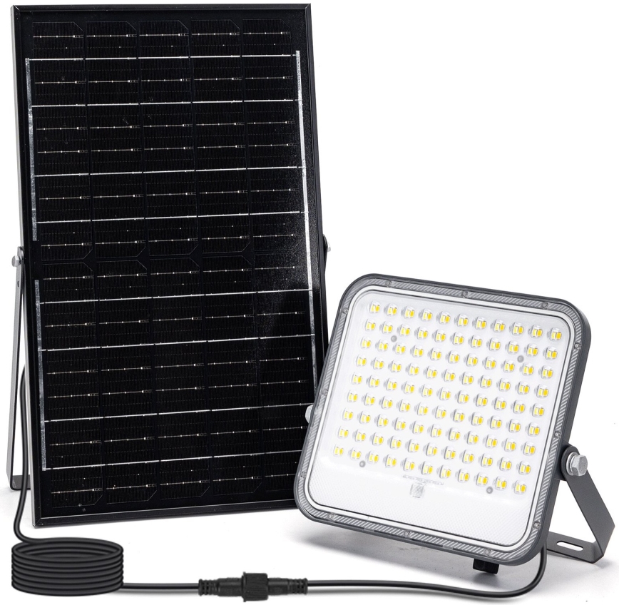 Aigostar - LED Faro solare dimmerabile LED/150W/3,4V 3000/4000/6500K IP66 + telecomando