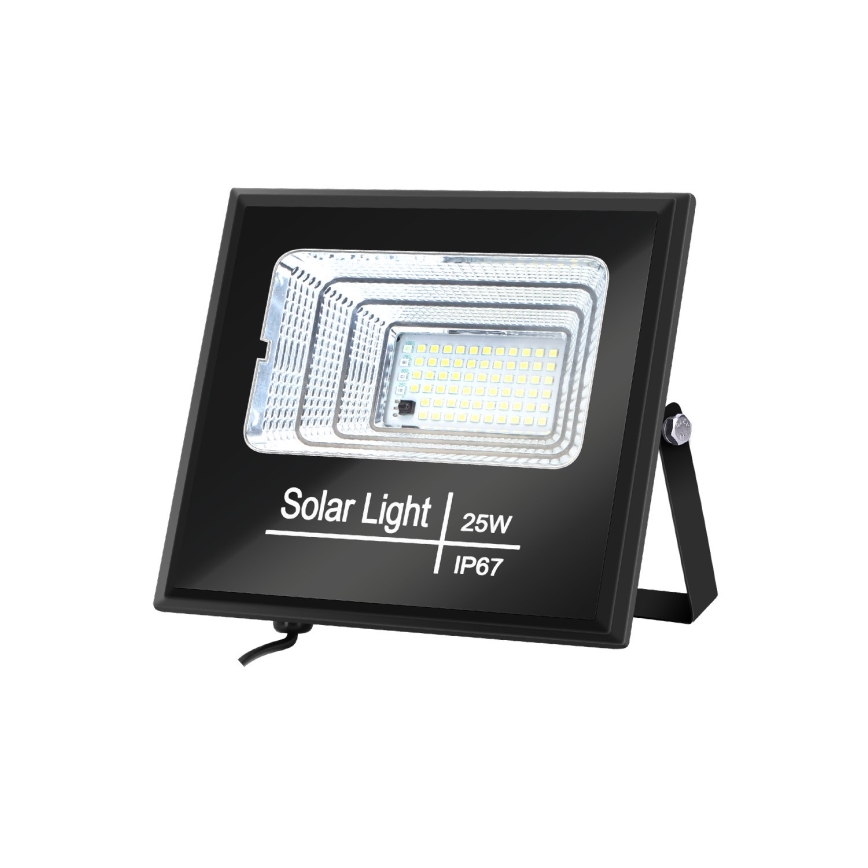 Aigostar - LED Faro solare dimmerabile LED/25W/3,2V IP67 5000 mAh + telecomando