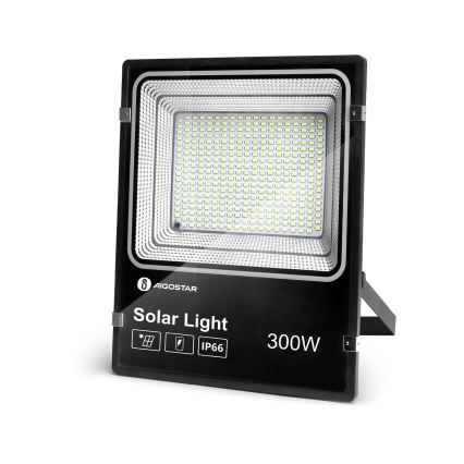 Aigostar - LED Faro solare dimmerabile LED/300W/3,2V IP66 + telecomando