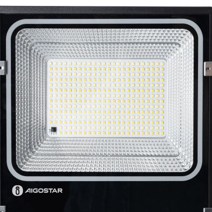 Aigostar - Proiettore solare LED/150W/3,2V 3000mAh 3000K/4000K/6500K IP66 + telecomando