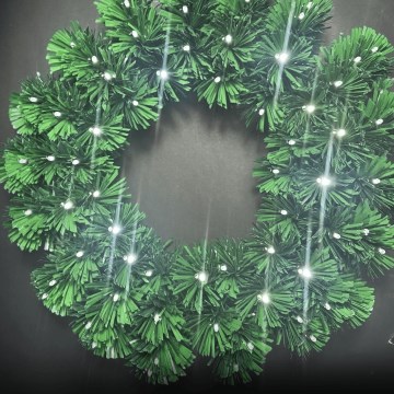 Aigostar - LED Ghirlanda natalizia per esterni 72xLED/3xAA pr. 50cm IP44 bianco freddo
