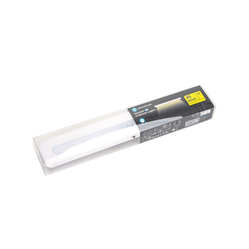 Aigostar - LED Illuminazione per mobili con sensore di movimento LED/1,5W/3xAA 3000K