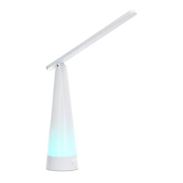 Aigostar - LED Lampada da tavolo ricaricabile dimmerabile LED/7W/5V 4000K 4400 mAh bianco