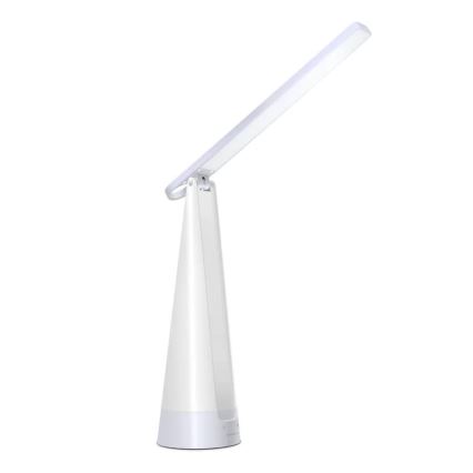 Aigostar - LED Lampada da tavolo ricaricabile dimmerabile LED/7W/5V 4000K 4400 mAh bianco