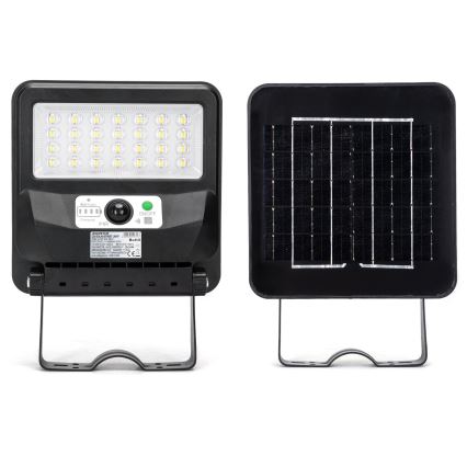 Aigostar - Lampione solare a LED con sensore LED/50W/3,2V 1000mAh 6500K + telecomando
