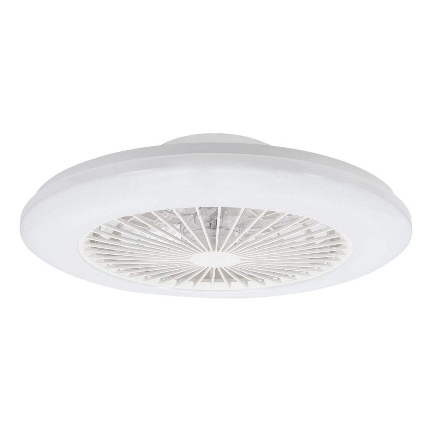 Aigostar - LED Plafoniera dimmerabile con ventilatore LED/40W/230V 2700-6500K diametro 48,5 cm bianco + telecomando