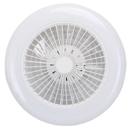 Aigostar - LED Plafoniera dimmerabile con ventilatore MESH LED/40W/230V 2700-6500K bianco + telecomando