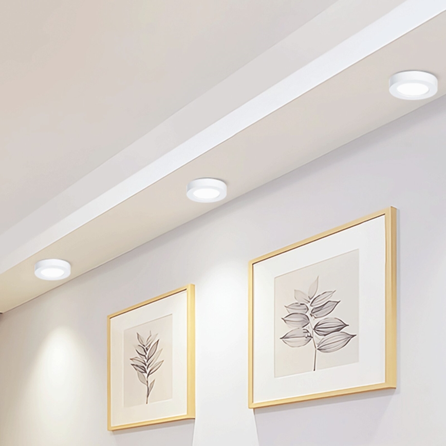 Aigostar - LED Plafoniera LED/12W/230V diametro 17,4 cm 6500K bianco