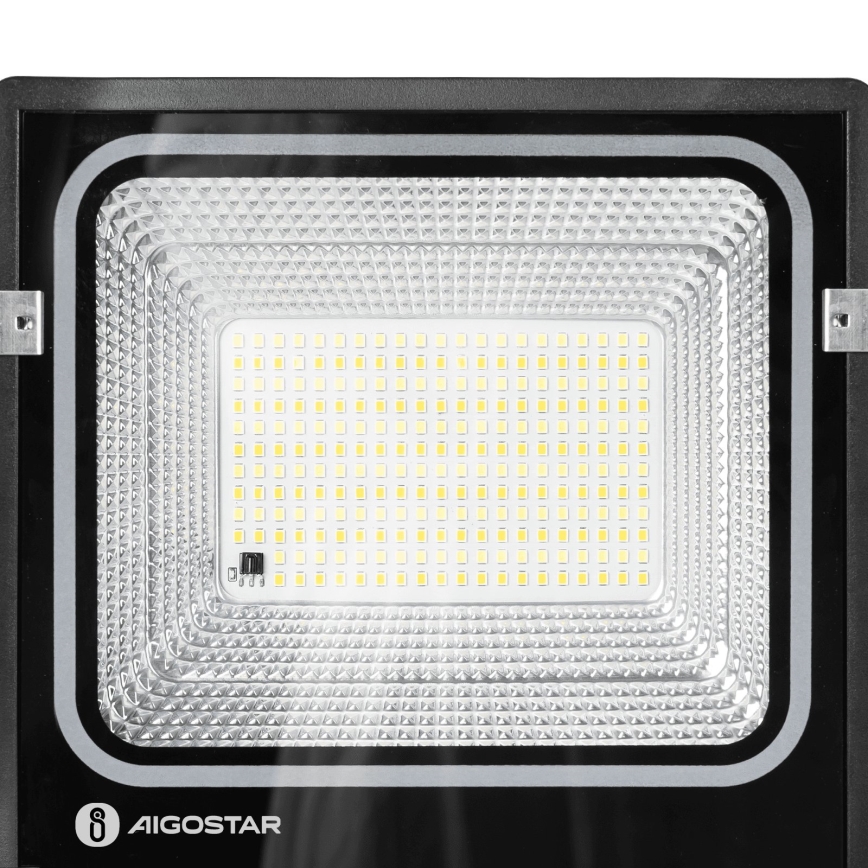 Aigostar - Proiettore solare LED/100W/3,2V 2000mAh 3000K/4000K/6500K IP66 + telecomando