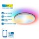 Aigostar - LED RGB+CCT Plafoniera LED/22W/230V 2700-6500K Wi-Fi