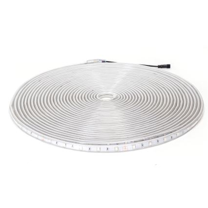 Aigostar - LED RGB Striscia solare dimmerabile LED/20W/3,2V 20 m IP65 20000 mAh + telecomando