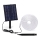 Aigostar - LED RGB Striscia solare dimmerabile LED/5W/3,2V 5+2m IP65 4000 mAh + telecomando