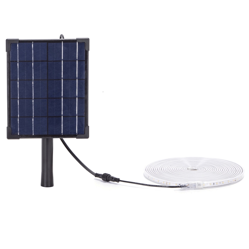 Aigostar - LED RGB Striscia solare dimmerabile LED/5W/3,2V 5+2m IP65 4000 mAh + telecomando