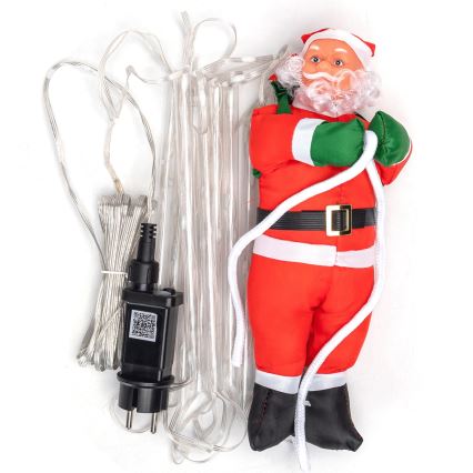 Aigostar - Decorazione natalizia esterna intelligente a rete LED RGBICW, 150 LED, 230V, 3 m, IP44, con telecomando