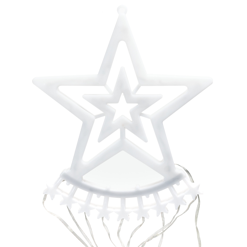 Aigostar - LED RGBICW MESH decorazione natalizia intelligente per esterni 250xLED/230V 2,5m IP44 + telecomando