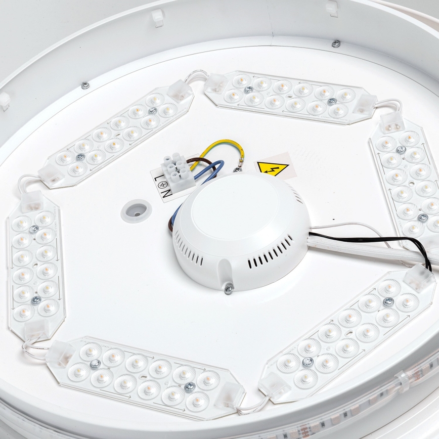 Aigostar - Lampada da bagno dimmerabile LED RGBW LED/39W/230V 50 cm Wi-Fi IP44