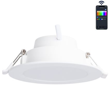 Aigostar - LED RGBW Lampada da incasso dimmerabile per bagni MESH Smart LED/6W/230V 2700-6500K IP44