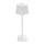 Aigostar - LED RGBW Lampada da tavolo ricaricabile dimmerabile per esterni LED/4W/5V 3600mAh bianco IP54