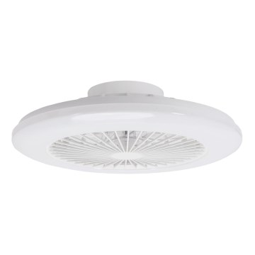 Aigostar - LED RGBW Plafoniera dimmerabile con ventilatore MESH LED/40W/230V 2700-6500K bianco + telecomando