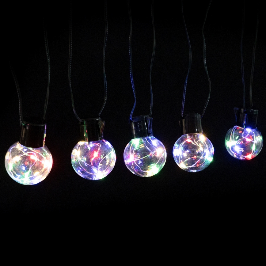 Aigostar - Catena decorativa da esterno 160xLED 10m IP44 multicolore