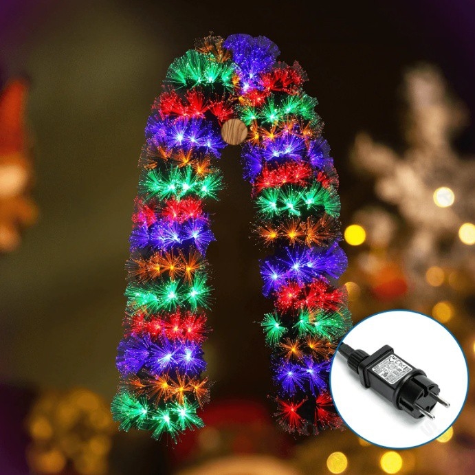 Aigostar - LED RGBY Decorazione natalizia per esterni 112xLED/3,6W/230V 2m IP44