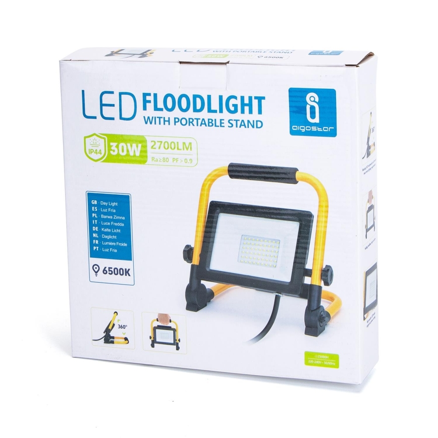 Aigostar - LED Riflettore con il supporto LED/30W/230V IP44