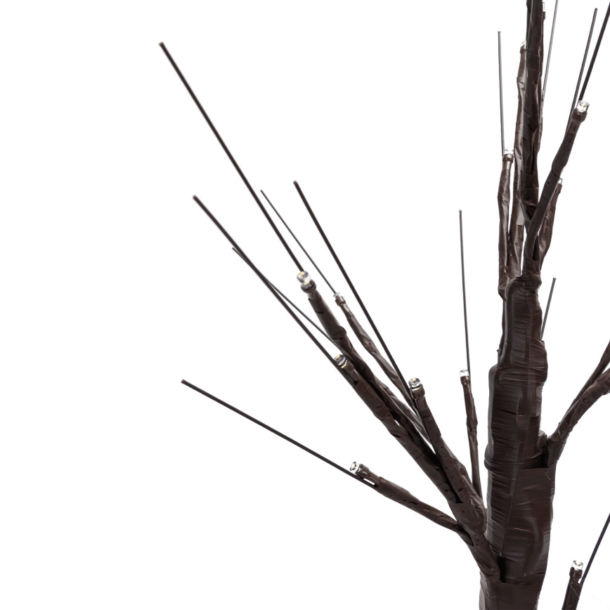 Aigostar - LED Solare decorazione 24xLED/2,6m IP65 bianco caldo albero