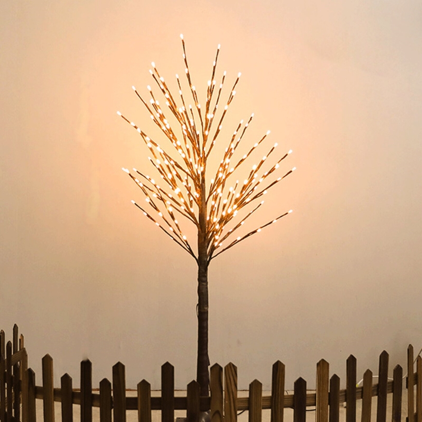 Aigostar - LED Solare decorazione 24xLED/2,6m IP65 bianco caldo albero