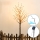 Aigostar - LED Solare decorazione 96xLED/3,5m IP65 bianco caldo albero