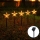Aigostar - LED Solare Natale chiaro LED/0,054W/1,2V 1m IP65 800 mAh bianco caldo