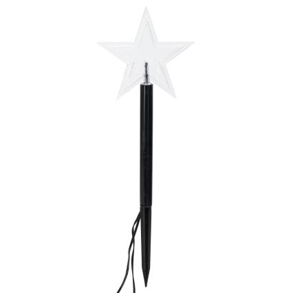 Aigostar - LED Solare Natale chiaro LED/0,054W/1,2V 1m IP65 800 mAh bianco caldo