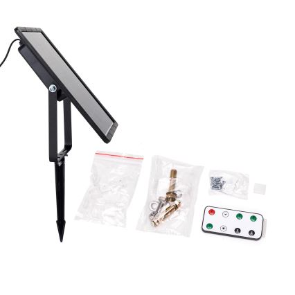 Aigostar - LED Striscia solare dimmerabile LED/10W/3,2V 10 m 6500K IP65 8000 mAh + telecomando
