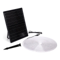 Aigostar - LED Striscia solare dimmerabile LED/20W/3,2V 20 m 6500K IP65 + telecomando