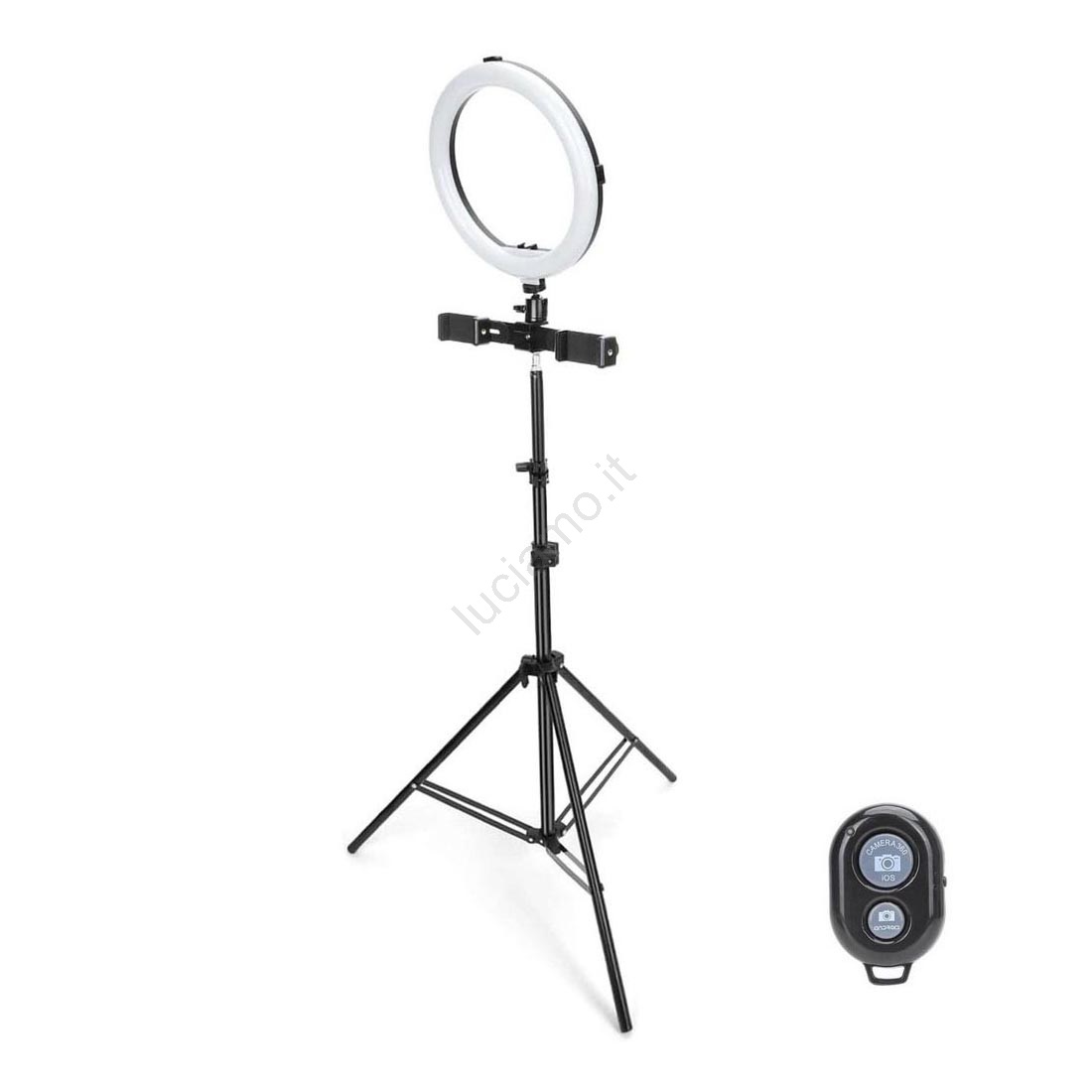 Anello Luce LED 6 Pollici - Regolabile Per Selfie, Video E Trucco, Con Treppiede - Foto 1