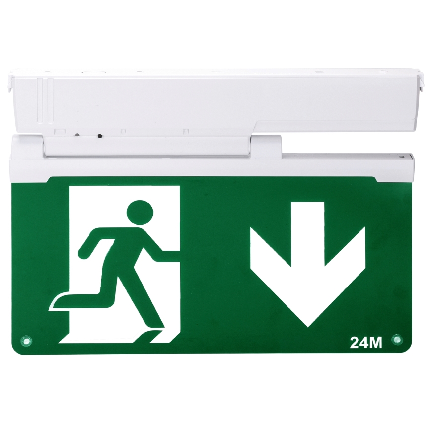 Aigostar - Luce di emergenza a LED EMERGENCY EXIT LED/3,6W/230V 6500K 500mAh