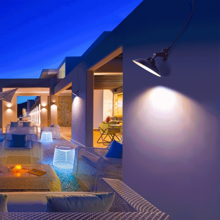 Aigostar - Luce solare a LED con sensore LED/3,2V 3000K/4000K/6500K IP65 5000 mAh telecomando