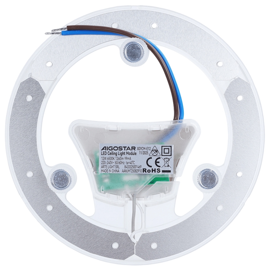 Aigostar - Modulo magnetico LED/12W/230V 6500K