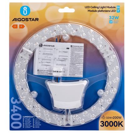 Aigostar - Modulo magnetico LED/32W/230V 3000K