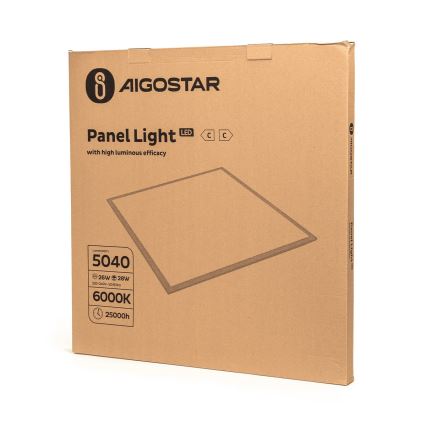 Aigostar - Pannello LED da incasso LED/28W/230V 60x60 cm 6000K